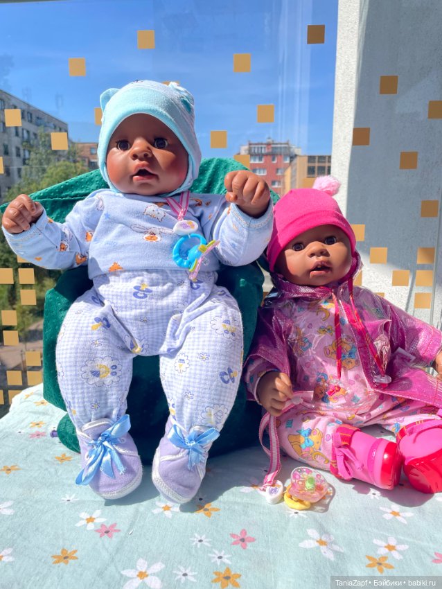 Моя любовь, мой Уголёк — Пупсы Baby Born и Baby Annabell (Zapf): интерактивные
