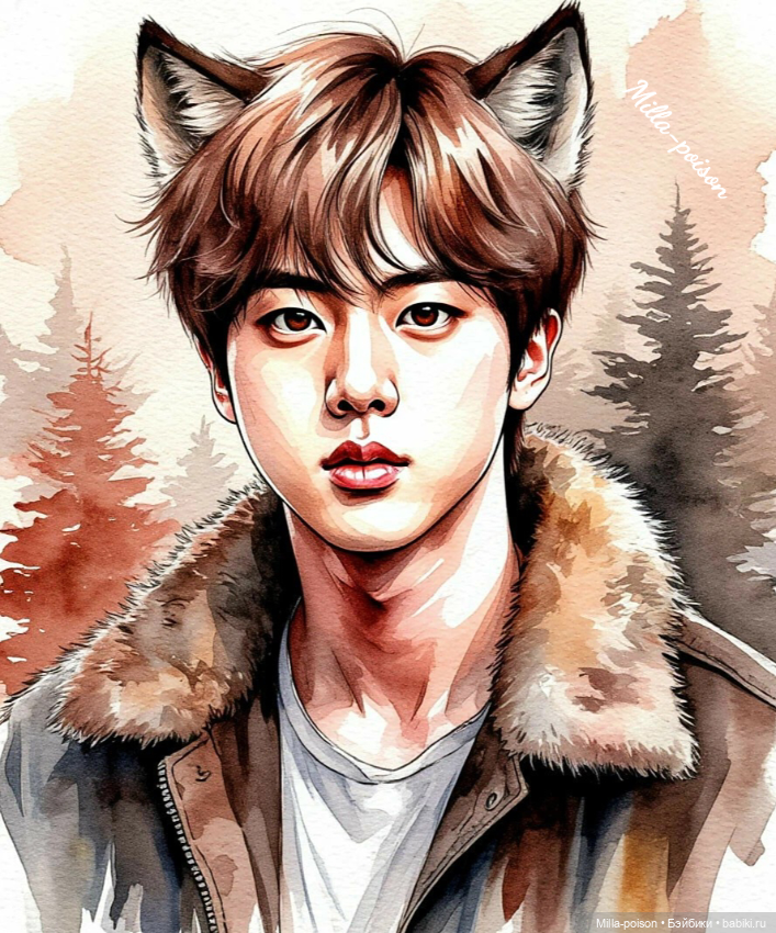 Сок Чжин — Рисование и арт: скетчи (фото 8)