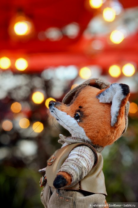 Как я с выставки "Розы-березы" домой лиса вела