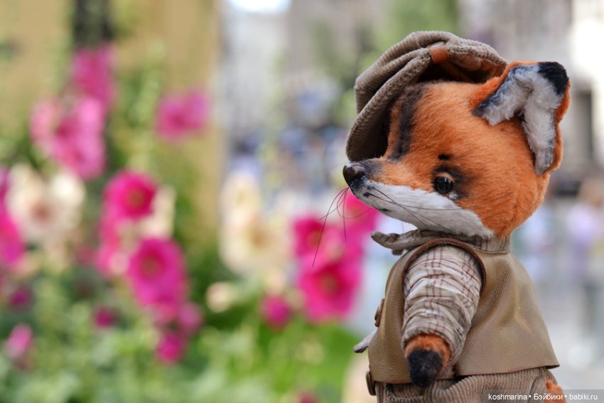 Как я с выставки "Розы-березы" домой лиса вела