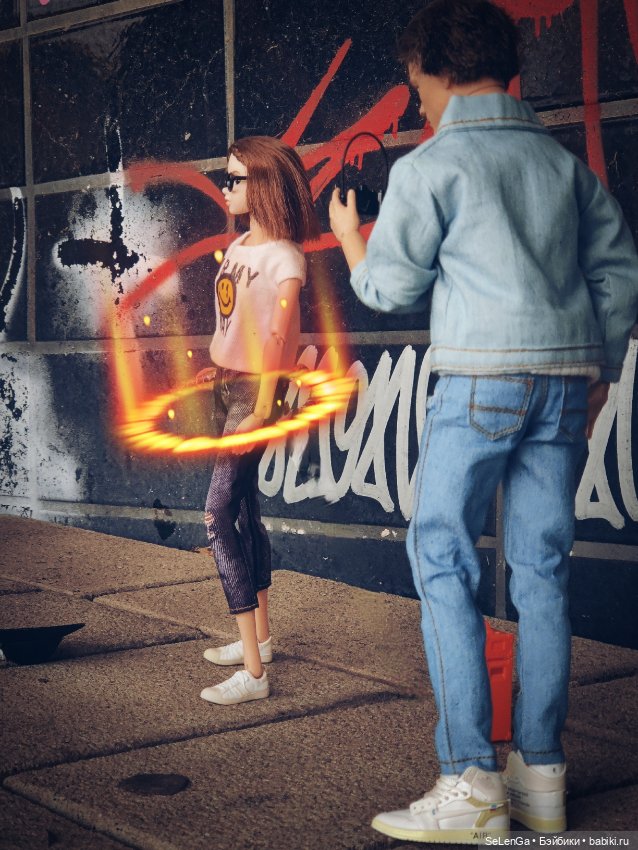 Огненное шоу — Куклы Momoko и Ruruko (Petworks