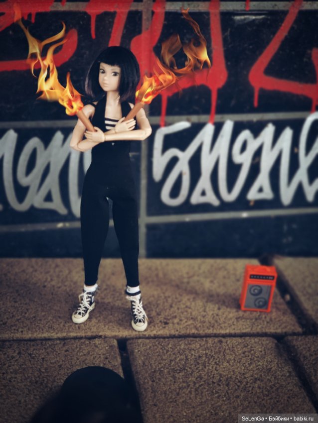 Огненное шоу — Куклы Momoko и Ruruko (Petworks (фото 2)