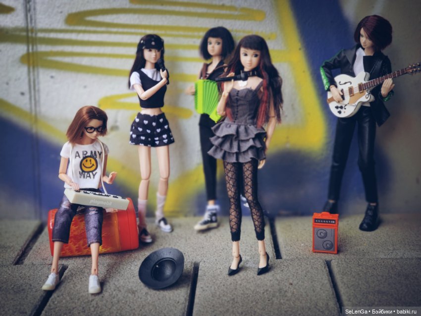 Busking tour по Европе — Куклы Momoko и Ruruko (Petworks