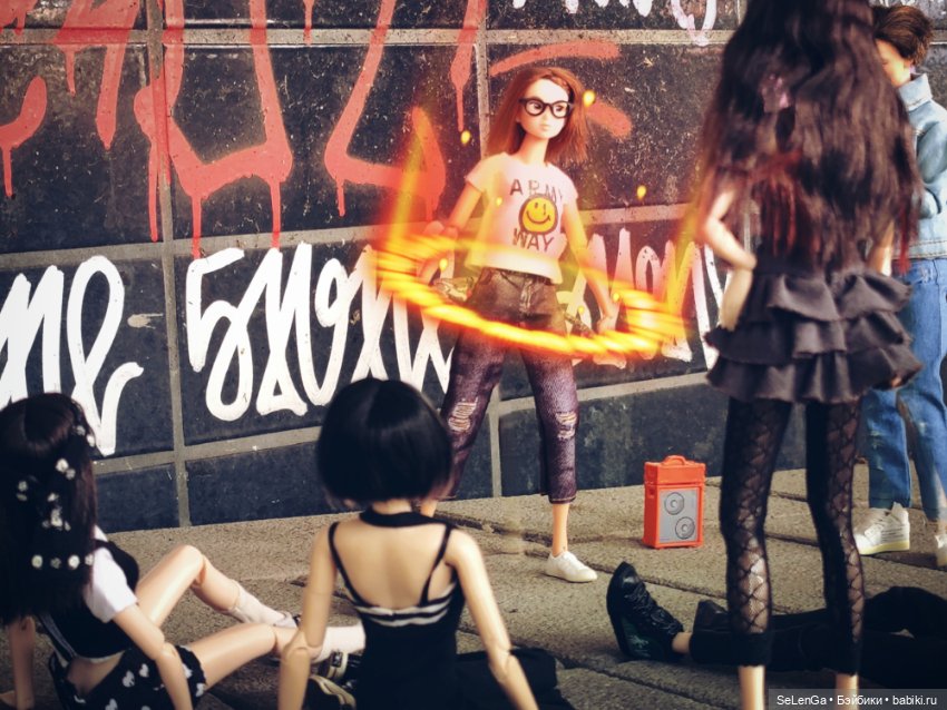 Огненное шоу — Куклы Momoko и Ruruko (Petworks (фото 10)