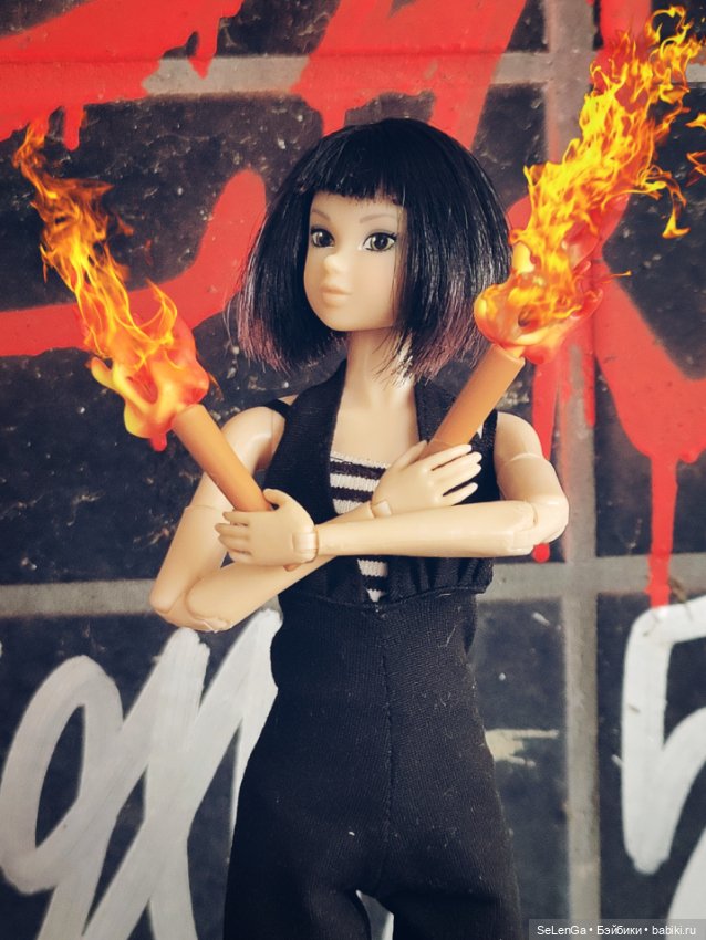 Огненное шоу — Куклы Momoko и Ruruko (Petworks (фото 3)