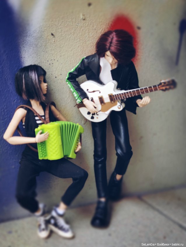 Busking tour по Европе — Куклы Momoko и Ruruko (Petworks