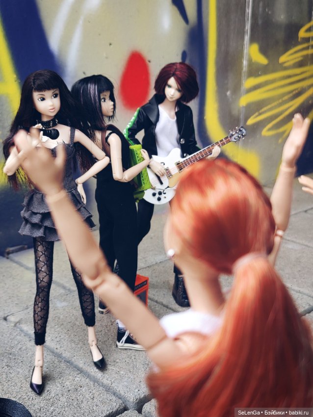 Busking tour по Европе — Куклы Momoko и Ruruko (Petworks