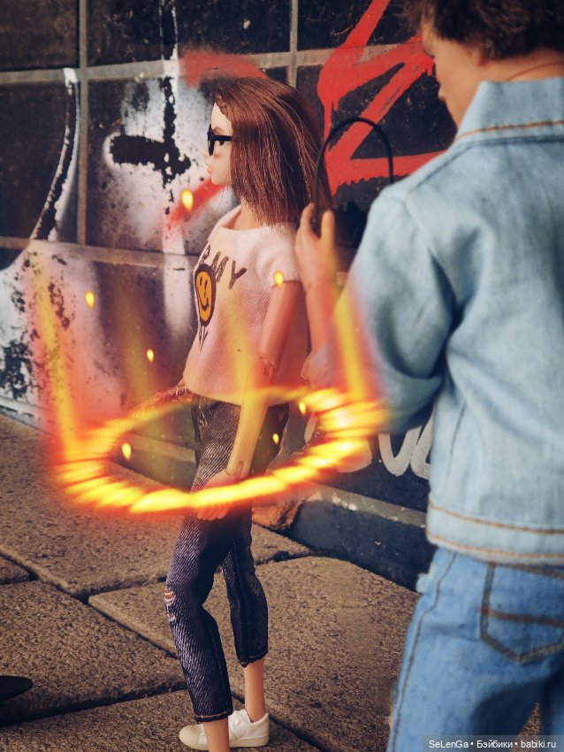 Огненное шоу — Куклы Momoko и Ruruko (Petworks