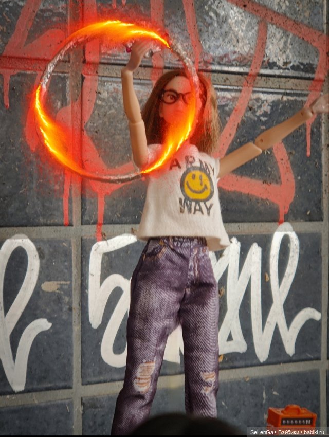 Огненное шоу — Куклы Momoko и Ruruko (Petworks