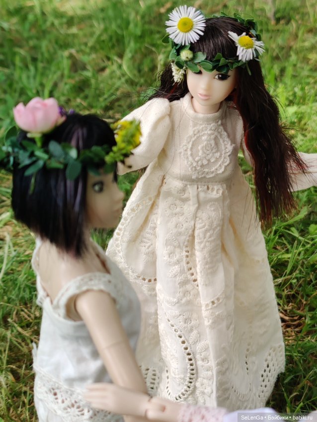 Японские нимфы на празднике Ивана Купалы