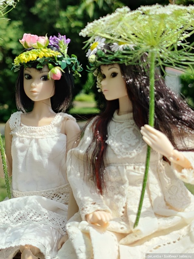 Японские нимфы на празднике Ивана Купалы