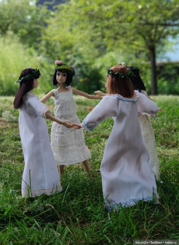 Японские нимфы на празднике Ивана Купалы (фото 5)