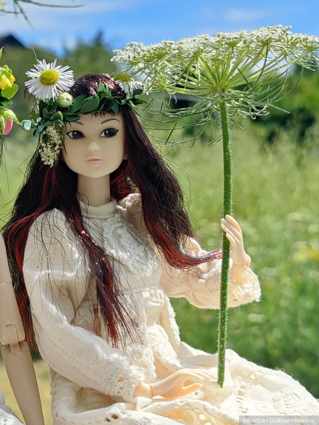 Японские нимфы на празднике Ивана Купалы