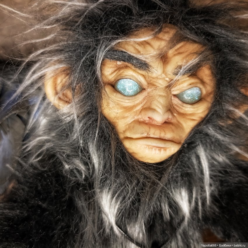 Летающая обезьяна — Игрушки в смешанной технике (мех и глина): Арт (фото 9)