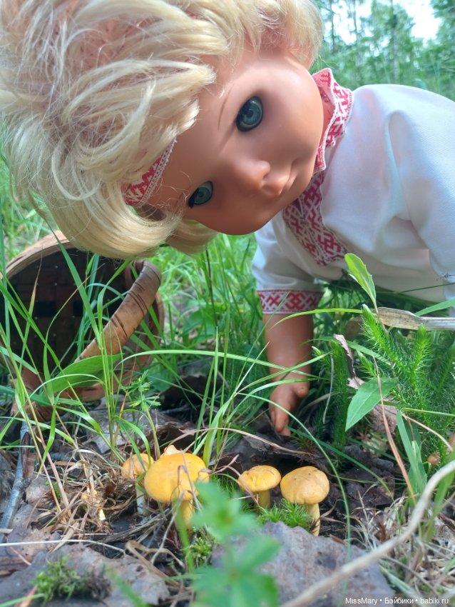 Как Вася по грибы ходил — Винтажные куклы ГДР (Немки): Бигги (фото 5)