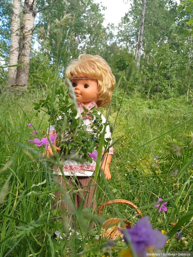 Как Вася по грибы ходил — Винтажные куклы ГДР (Немки): Бигги