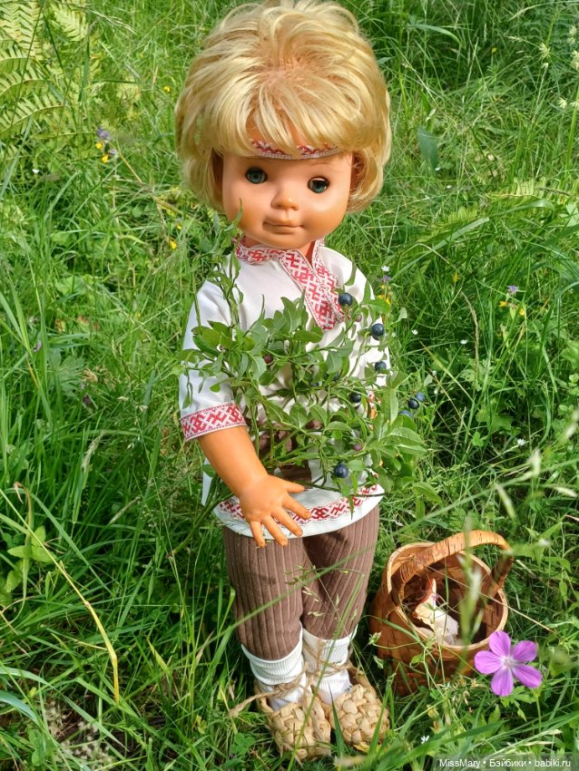 Как Вася по грибы ходил — Винтажные куклы ГДР (Немки): Бигги