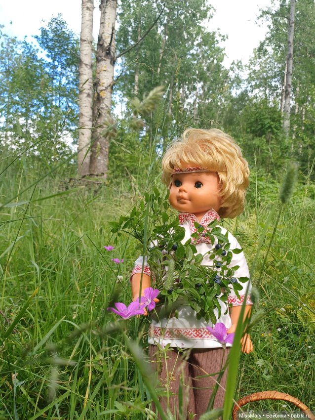 Как Вася по грибы ходил — Винтажные куклы ГДР (Немки): Бигги