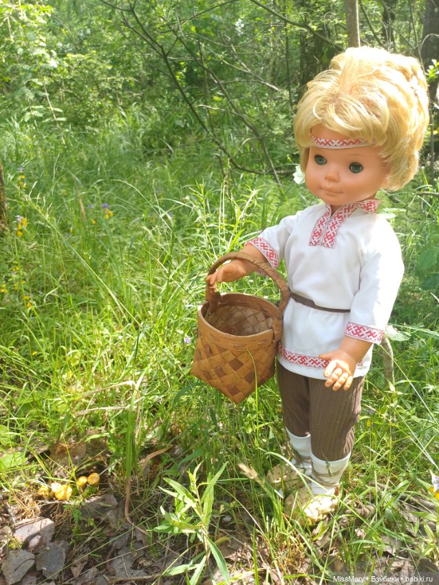 Как Вася по грибы ходил — Винтажные куклы ГДР (Немки): Бигги
