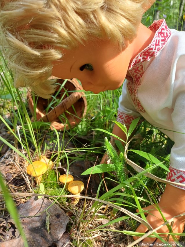 Как Вася по грибы ходил — Винтажные куклы ГДР (Немки): Бигги (фото 3)