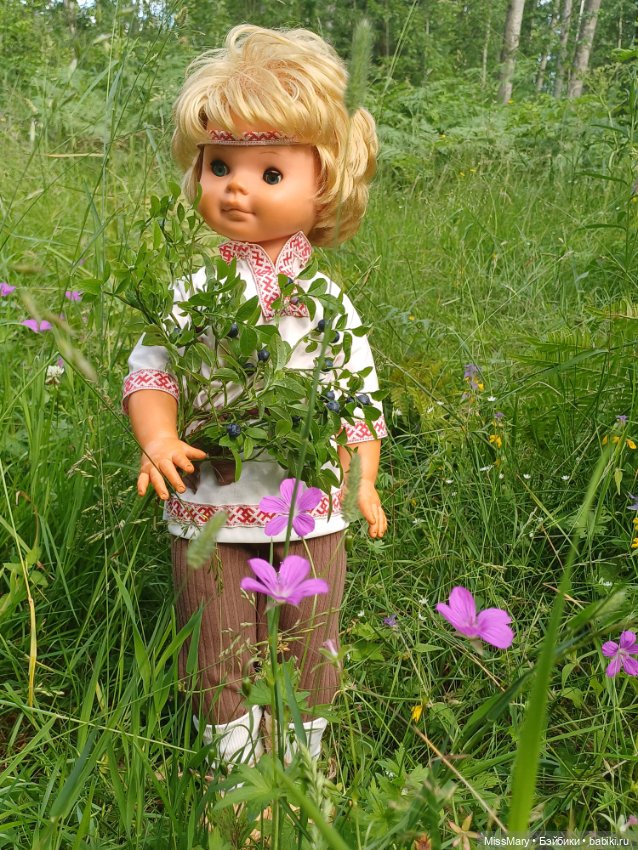 Как Вася по грибы ходил — Винтажные куклы ГДР (Немки): Бигги
