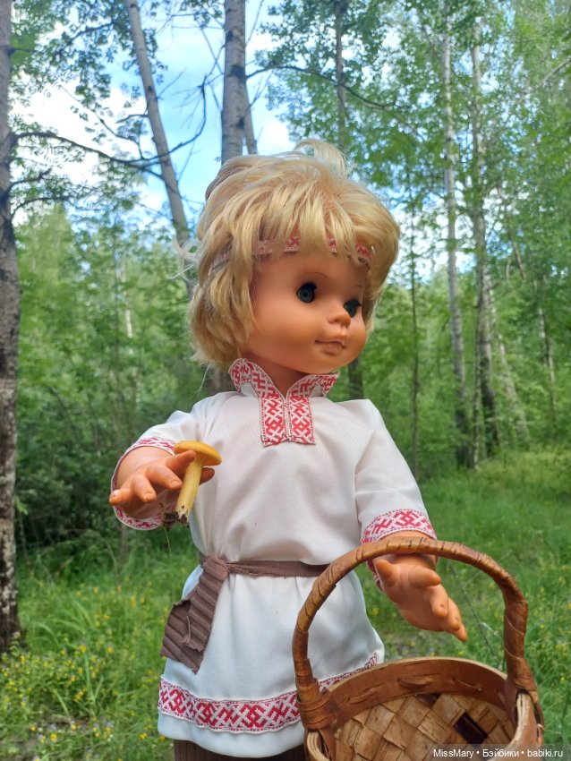 Как Вася по грибы ходил — Винтажные куклы ГДР (Немки): Бигги (фото 9)