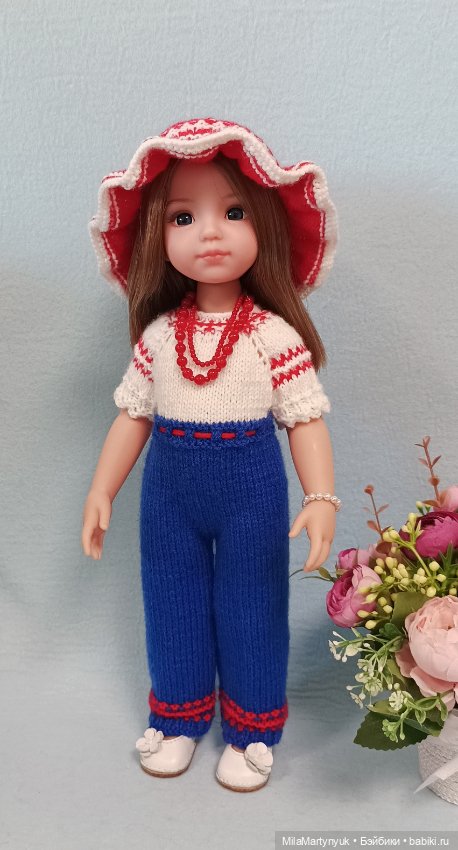 Комбинезон в этно стиле — Одежда и обувь для кукол своими руками: фото (фото 3)