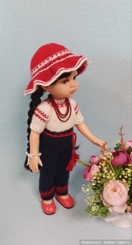 Комбинезон в этно стиле — Одежда и обувь для кукол своими руками: фото (фото 9)