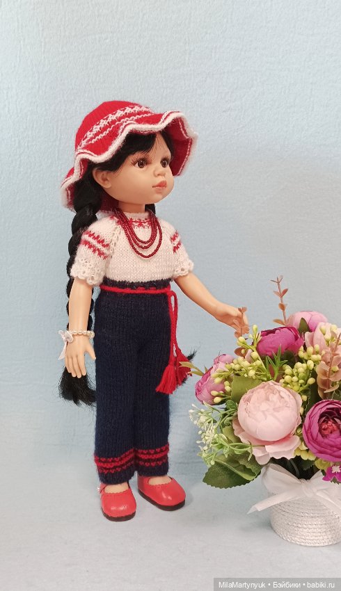 Комбинезон в этно стиле — Одежда и обувь для кукол своими руками: фото (фото 7)