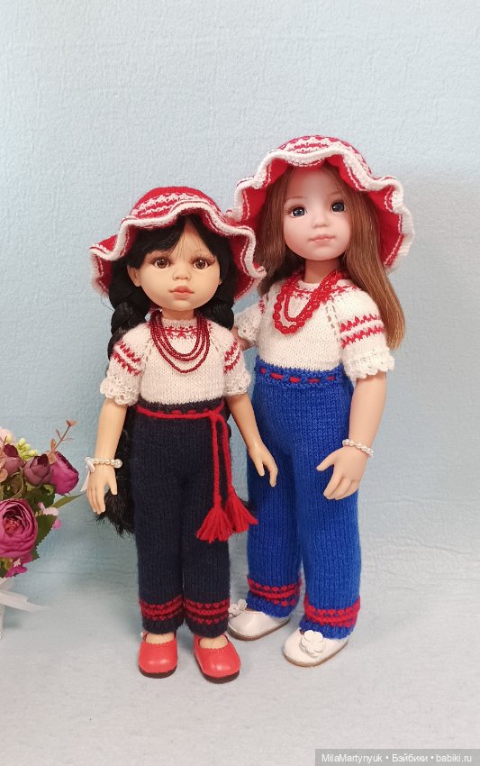 Комбинезон в этно стиле — Одежда и обувь для кукол своими руками: фото