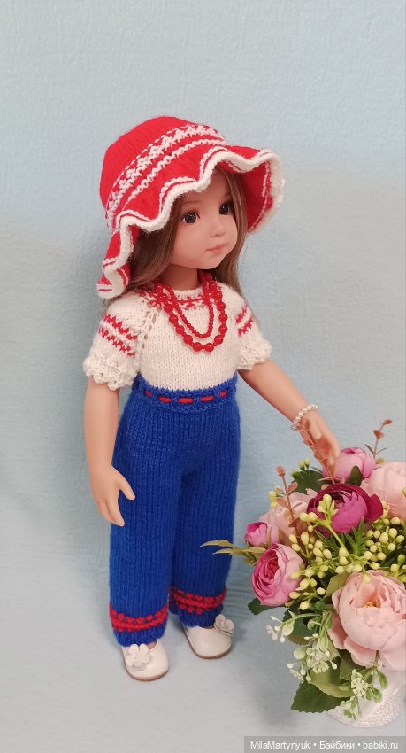 Комбинезон в этно стиле — Одежда и обувь для кукол своими руками: фото (фото 4)