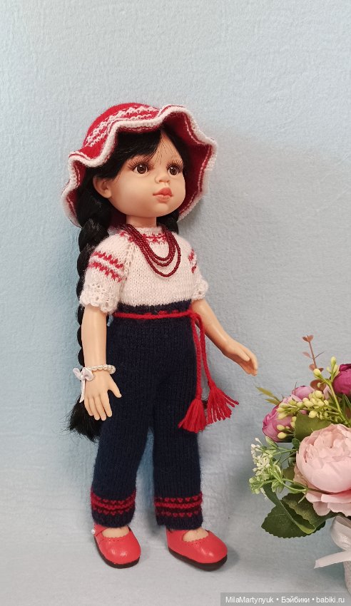 Комбинезон в этно стиле — Одежда и обувь для кукол своими руками: фото (фото 5)