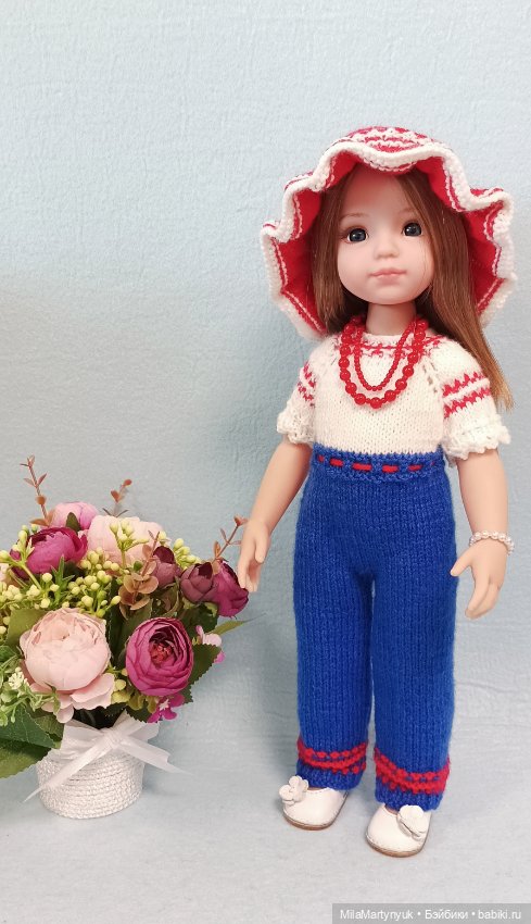 Комбинезон в этно стиле — Одежда и обувь для кукол своими руками: фото (фото 6)