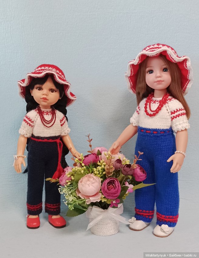 Комбинезон в этно стиле — Одежда и обувь для кукол своими руками: фото