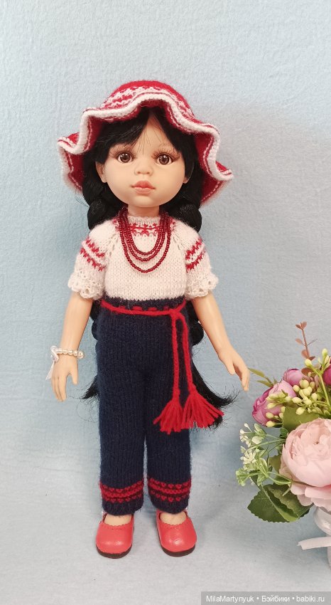 Комбинезон в этно стиле — Одежда и обувь для кукол своими руками: фото (фото 2)