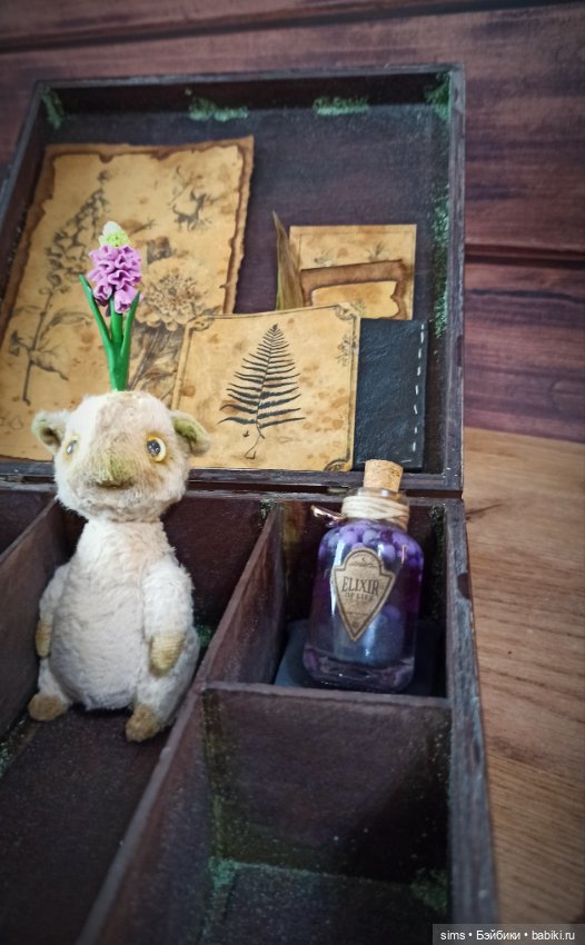 Урок цветоводства — Текстильные игрушки и примитивы: кофейные (фото 9)