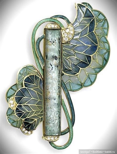 Кувшинки в ювелирных украшениях (фото 10)