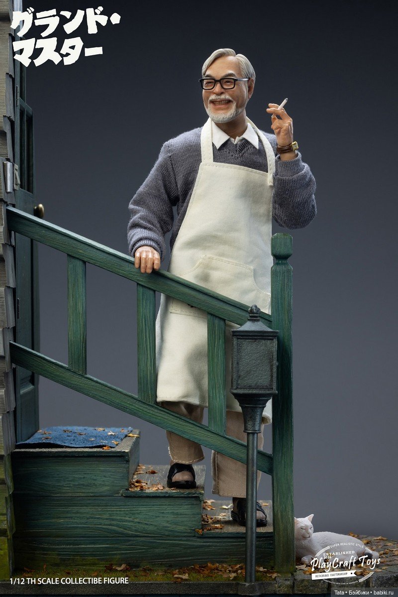 Play Craft Toys - фигурка Хаяо Миядзаки (фото 6)