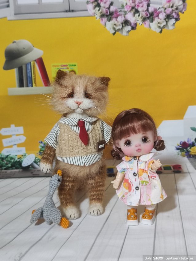 Котофей с Кирочкой — Куклы и тела Obitsu 11 (Ob11): гибриды (фото 7)