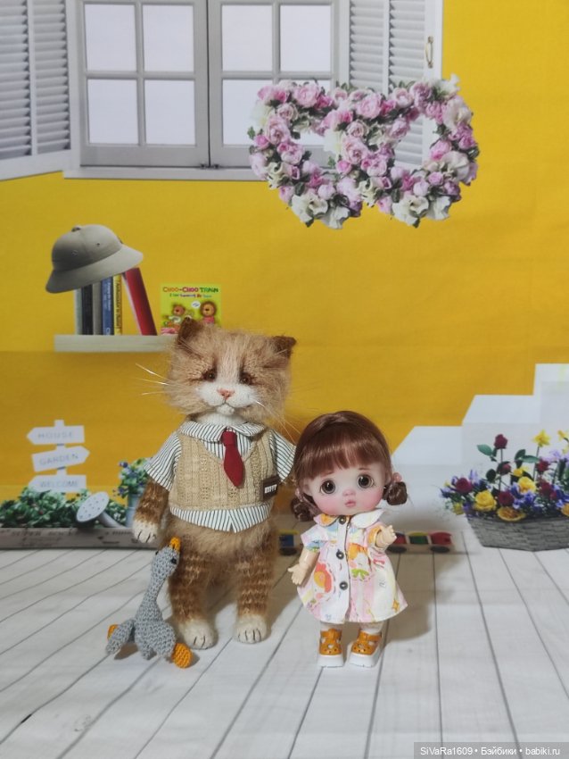 Котофей с Кирочкой — Куклы и тела Obitsu 11 (Ob11): гибриды (фото 6)