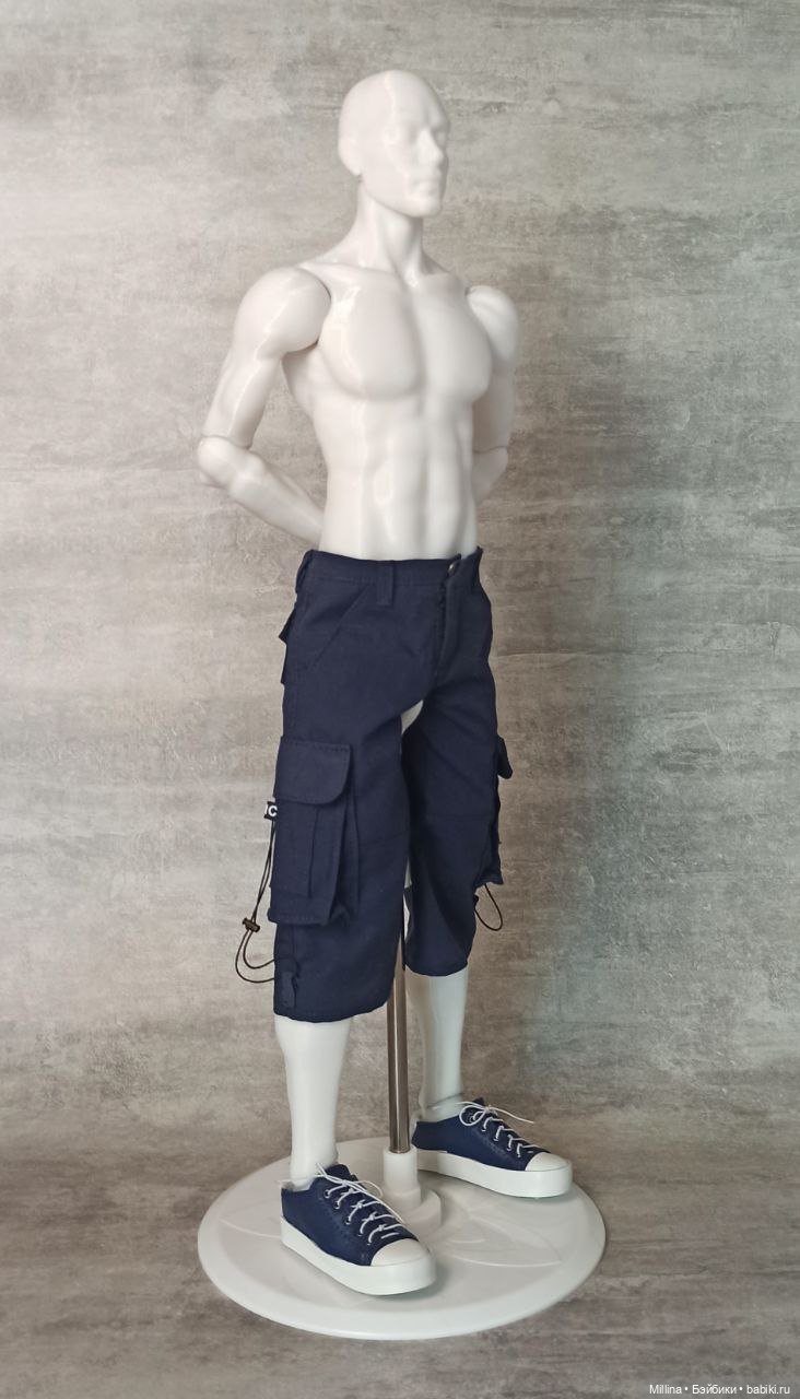 Шорты карго и футболка для парней 43-45 см