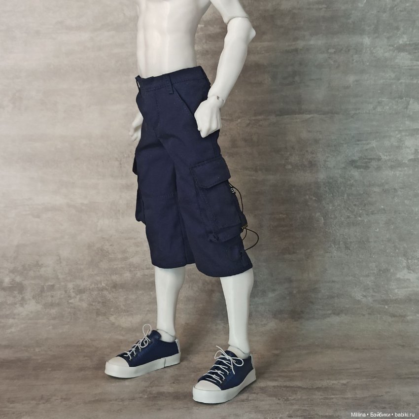 Шорты карго и футболка для парней 43-45 см