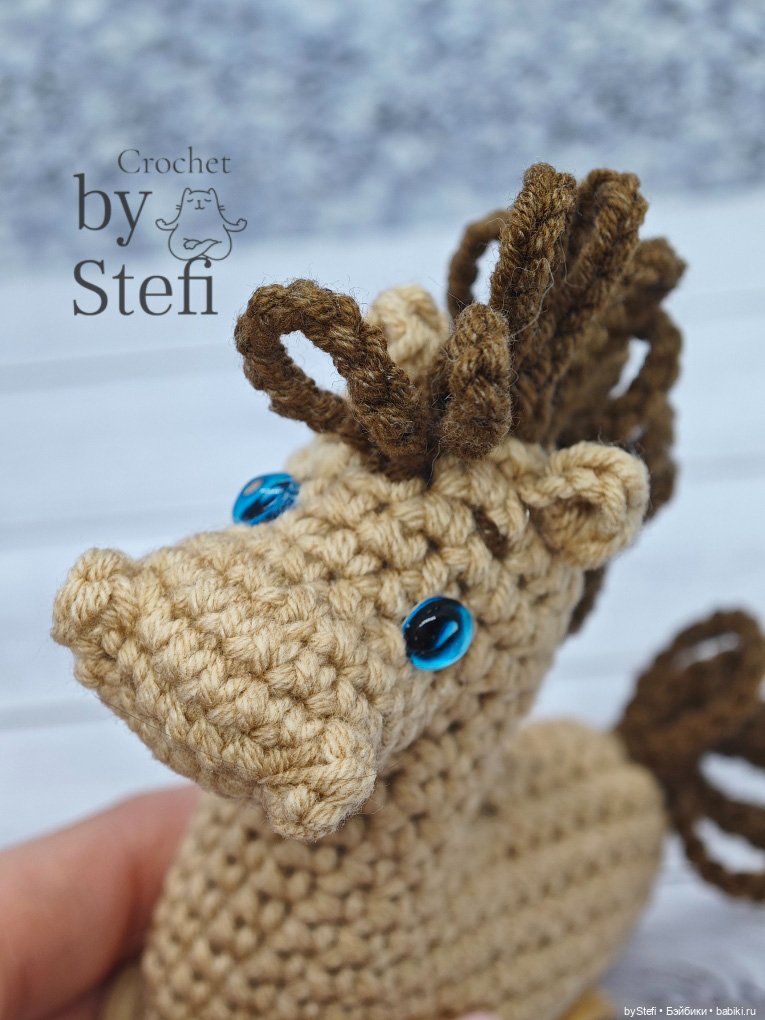 Конь Кудряшик — Вязаные игрушки и амигуруми: крючком (фото 10)