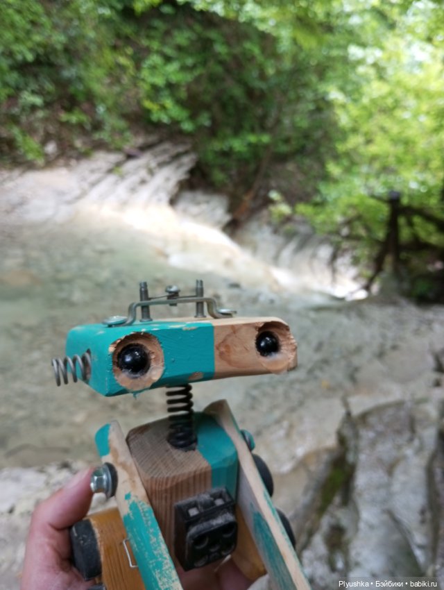 Роботы и горы — Домашние фото авторских игрушек: Тедди (фото 10)