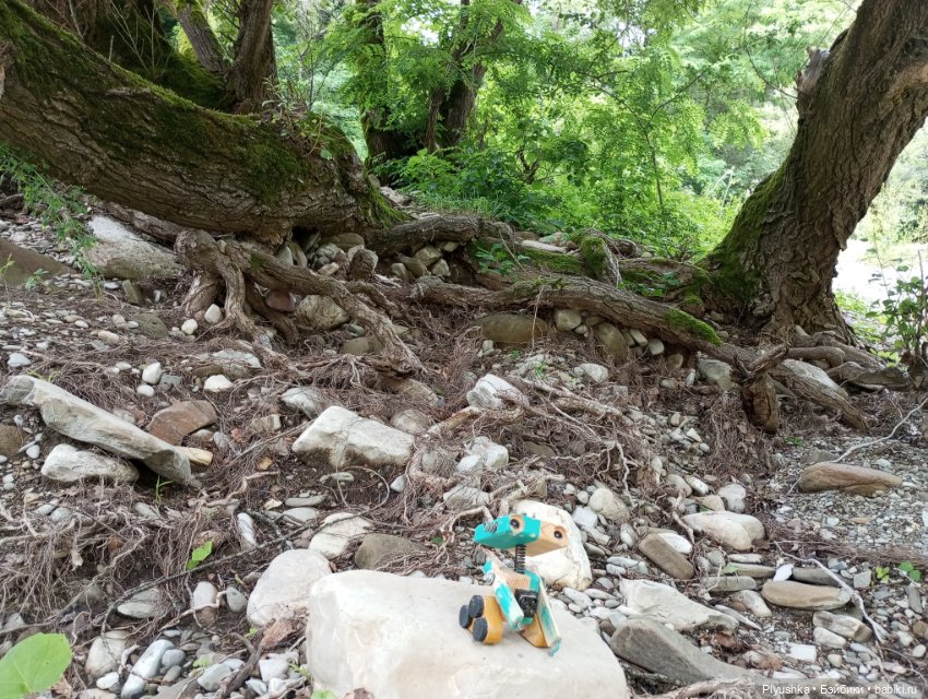 Роботы и горы — Домашние фото авторских игрушек: Тедди (фото 6)