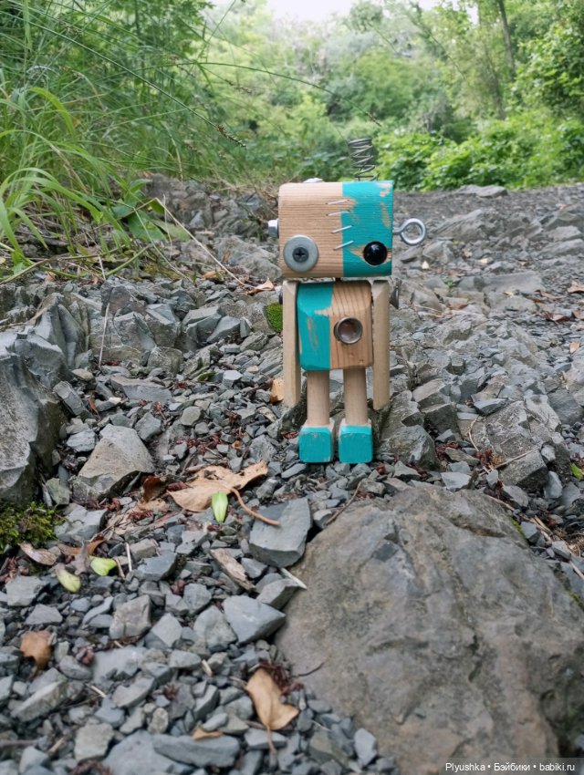 Роботы и горы — Домашние фото авторских игрушек: Тедди (фото 2)