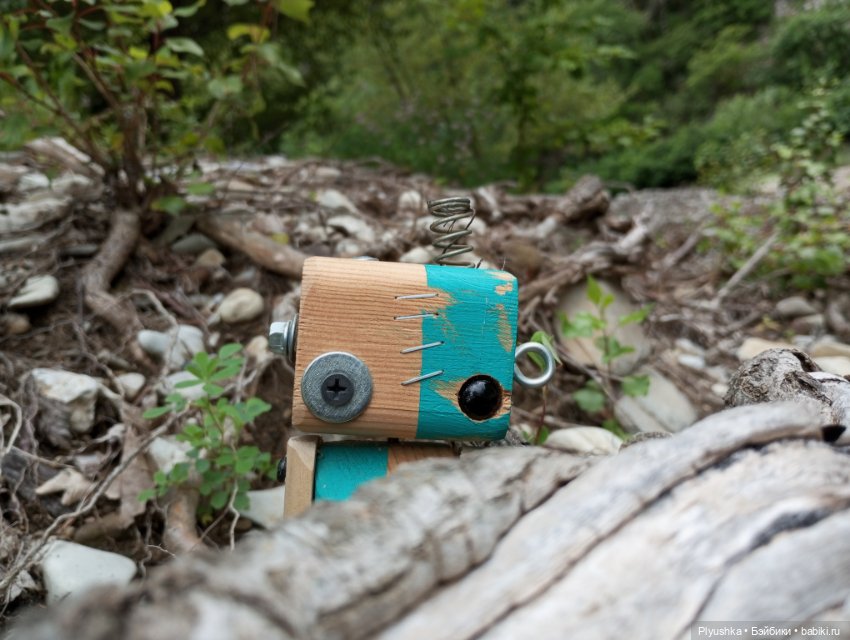 Роботы и горы — Домашние фото авторских игрушек: Тедди (фото 5)