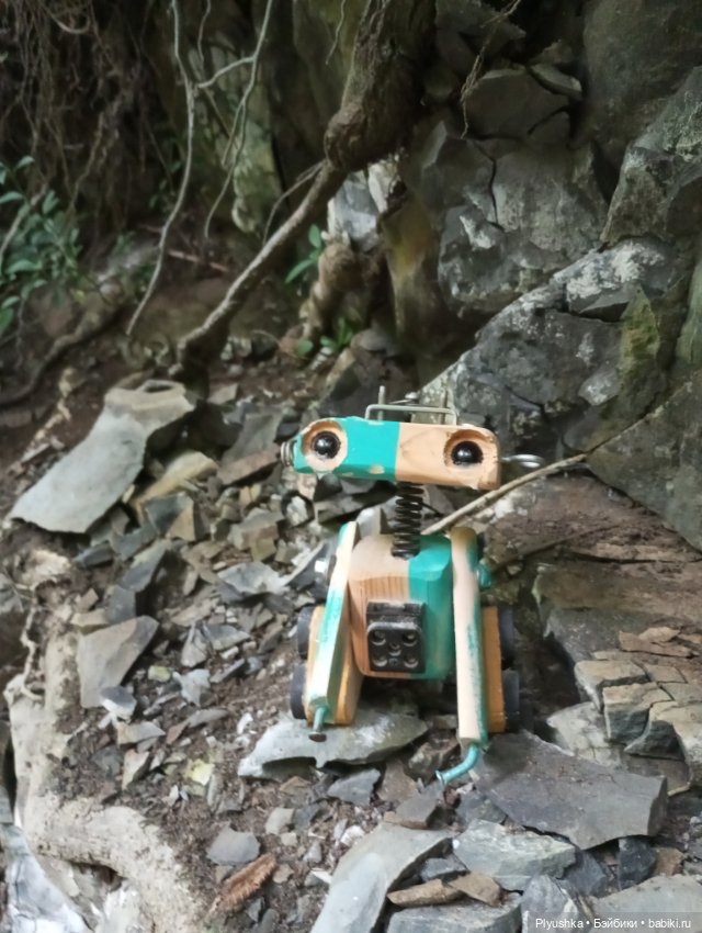 Роботы и горы — Домашние фото авторских игрушек: Тедди