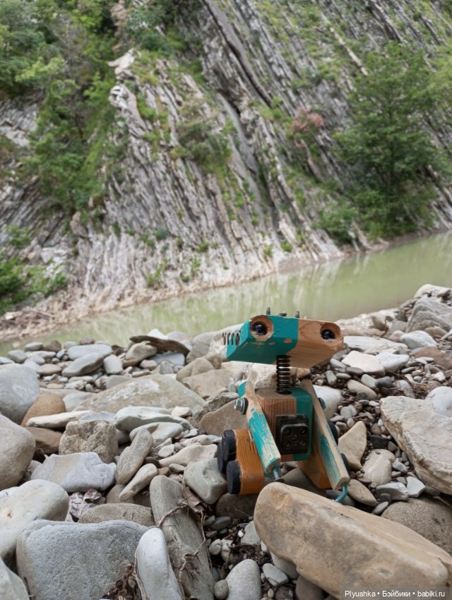 Роботы и горы — Домашние фото авторских игрушек: Тедди (фото 9)