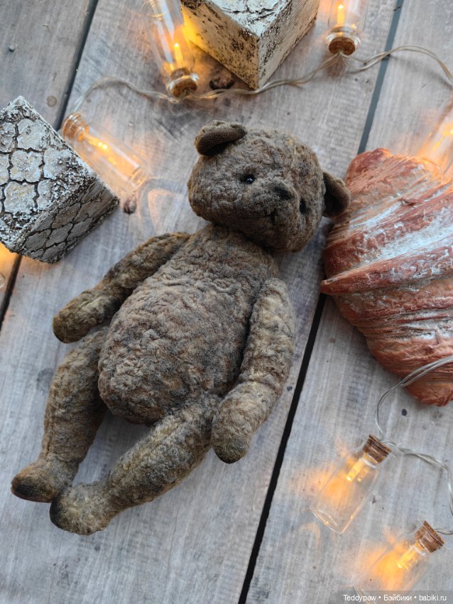 Круассан или свеча — Авторские мишки Тедди и друзья: фото (фото 2)